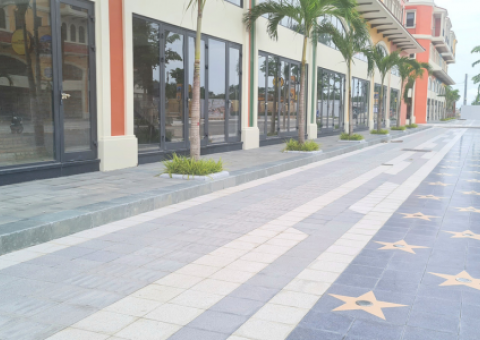 Gạch Terrazzo ngoài trời Secoin tại Khu dân cư T&T Phước Thọ - Vĩnh Long